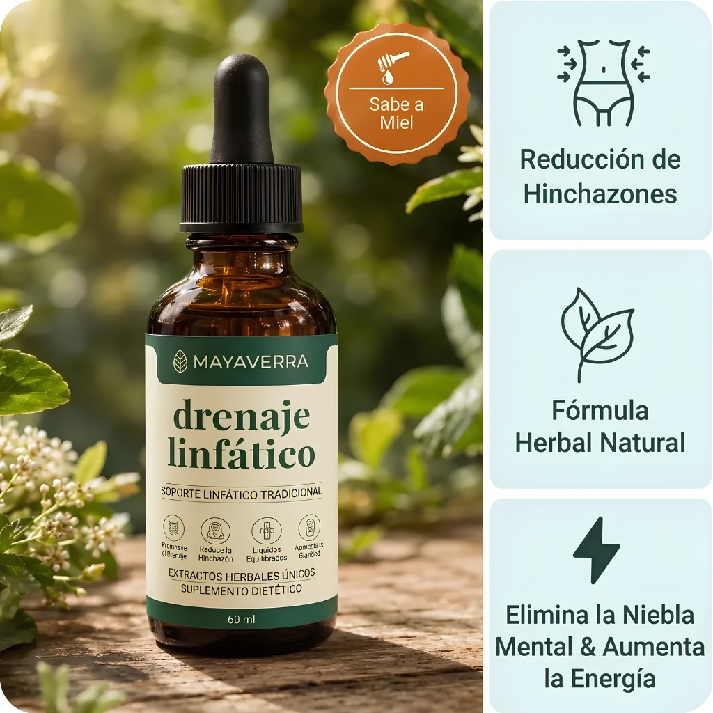DRENAJE LINFATICO MAYAVERRA - GOTAS NATURALES