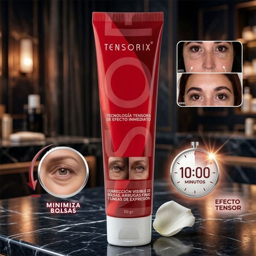 Tensorix el secreto para una mirada joven y descansada
